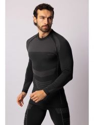 Spaio Koszulka termiczna "Thermo-Evo" w kolorze antracytowo-szarym rozmiar: XXL. Czarne t-shirty sportowe Spaio, bez wzorów, z materiału, bez ramiączek, outdoorowe. Za 217.99 zł.