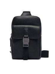 Calvin Klein Saszetka Emblem Hw Sling LV04D3507G Czarny. Czarne saszetki i nerki CALVIN KLEIN, bez wzorów, ze skóry. Za 409.99 zł.