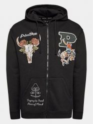 Primitive Bluza Badlands PA323241 Czarny Regular Fit. Czarne bluzy Primitive, m, bez wzorów, z bawełny, bez kaptura. Za 649.99 zł.
