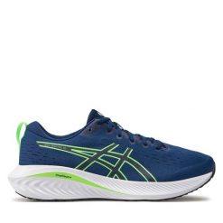 Buty do biegania Asics. Niebieskie buty do biegania ASICS, bez wzorów, bez zapięcia, do biegania. Za 319.99 zł.