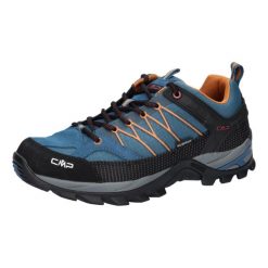 Buty trekkingowe męskie CMP Rigel Mid. Czarne buty trekkingowe CMP, bez wzorów, z materiału, bez zapięcia. Za 299.99 zł.