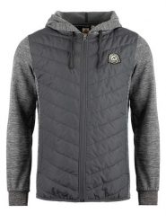 Roadsign Kurtka hybrydowa w kolorze szarym rozmiar: M. Szare kurtki Roadsign, m, bez wzorów, bez kaptura. Za 135.49 zł.