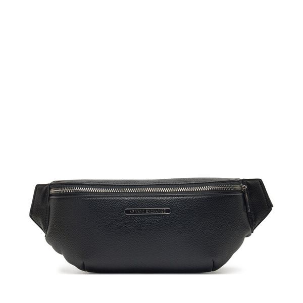 Nerka Armani Exchange. Czarne saszetki i nerki Armani Exchange, bez wzorów. Za 449.99 zł.