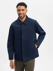 Barbour kurtka funkcjonalna - Rokig-short Mężczyźni Bawełna niebieski, XL. Niebieskie kurtki Barbour, m, bez wzorów, z bawełny, bez kaptura. Za 599.95 zł.