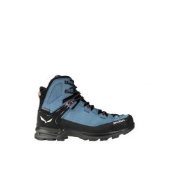 Buty trekkingowe męskie Mtn Trainer 2 Mid GTX. Czarne trekkingi Salewa, bez wzorów, bez zapięcia. Za 1,069.00 zł.
