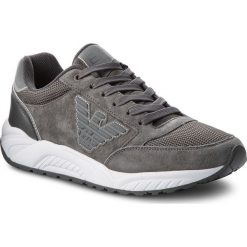 Sneakersy EA7 EMPORIO ARMANI - X8X022 XK029 00078 Gunmetal. Buty sportowe casual marki EA7 Emporio Armani. W wyprzedaży za 549.00 zł.