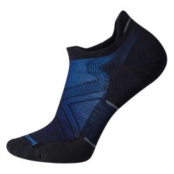 Smartwool - Skarpety do biegania do kostki strefowo amortyzowane. Czarne skarpety Smartwool, bez wzorów, z materiału. Za 148.00 zł.
