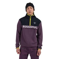 Bluza męska Rossignol Alltrack Fleece. Niebieskie bluzy Rossignol, na zimę, m, bez wzorów, bez kaptura. Za 419.99 zł.