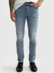 BIG STAR Dżinsy - Skinny fit - w kolorze niebieskim rozmiar: W36/L32. Niebieskie jeansy BIG STAR, l. Za 145.26 zł.