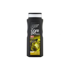 LUKSJA 500ml Care Pro Men 2in1 Sport Żel pod prysznic. Pielęgnacja ciała marki Cussons. W wyprzedaży za 6.95 zł.