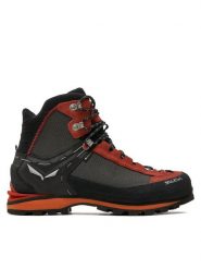 Salewa Trekkingi Crow Gtx GORE-TEX 61328-0935. Czarne botki sznurowane Salewa, bez wzorów, z gore-texu, bez obcasa, bez zapięcia. Za 1,299.00 zł.