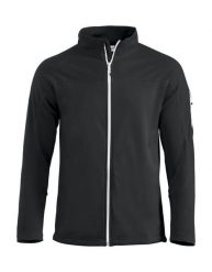 Clique Ducan Kurtka rozpinana unisex, wnętrze szczotkowane – black. Czarne kurtki CLIQUE, xl, bez wzorów, bez kaptura. Za 242.08 zł.
