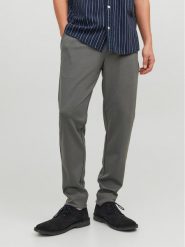 Jack&Jones Chinosy Marco 12173623 Szary Slim Fit. Szare eleganckie spodnie Jack&Jones, m, z syntetyku. Za 99.99 zł.