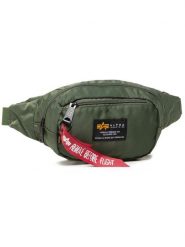 Alpha Industries Nerka Crew Waist Bag 196923 Zielony. Zielone saszetki i nerki Alpha Industries, bez wzorów, z materiału. Za 199.99 zł.