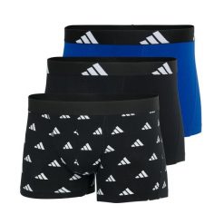 Bokserki Active Flex Cotton 3 pak. Białe bokserki Adidas, m, bez wzorów, z bawełny. Za 131.99 zł.