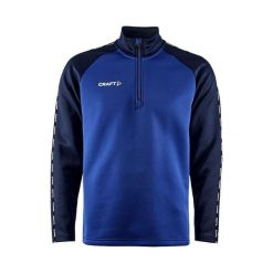 Bluza z zamkiem 1/2 Craft Squad 2.0. Niebieskie bluzy Craft, xl, bez wzorów, bez kaptura. Za 217.00 zł.