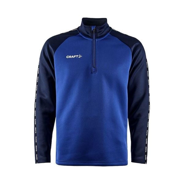 Bluza z zamkiem 1/2 Craft Squad 2.0. Niebieskie bluzy Craft, l, bez wzorów, bez kaptura. Za 221.00 zł.