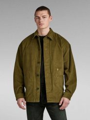 G-Star Kurtka sztruksowa w kolorze khaki rozmiar: M. Brązowe kurtki G-Star, m, bez wzorów, z bawełny, bez kaptura. Za 243.27 zł.