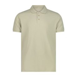 Koszulka polo z piki CMP. Brązowe koszulki polo CMP, m, bez wzorów, z tkaniny, bez kołnierzyka, bez ramiączek. Za 276.00 zł.