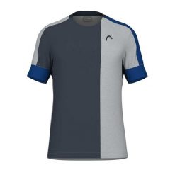 Koszulka sportowa męska Head Play Tech. Fioletowe t-shirty sportowe Head, bez wzorów, z poliesteru, bez ramiączek. Za 389.00 zł.