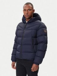 Napapijri Kurtka zimowa A-Molveno NP0A88V2 Granatowy Regular Fit. Niebieskie kurtki Napapijri, na zimę, m, bez wzorów, z syntetyku, bez kaptura. Za 989.99 zł.
