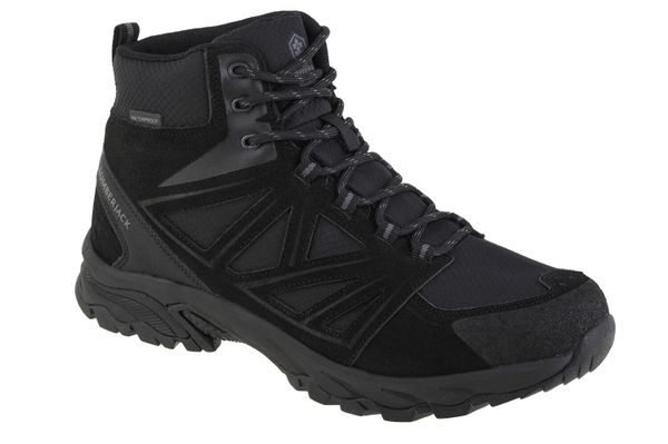 Buty trekkingowe męskie, Lumberjack Hiker. Czarne trekkingi Lumberjack, bez wzorów, z materiału, bez zapięcia. Za 229.99 zł.