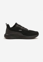 Czarne Buty Sportowe Sneakersy z Siateczki na Piankowej Podeszwie Saralia. Czarne buty sportowe casual Born2be, bez wzorów, z jeansu, bez zapięcia. W wyprzedaży za 119.99 zł.
