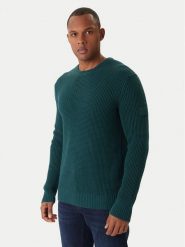 JOOP! Jeans Sweter Harono 30047662 Zielony Modern Fit. Zielone swetry rozpinane JOOP! Jeans, m, bez wzorów, z bawełny, bez kołnierzyka, bez ramiączek. Za 659.99 zł.