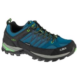 Buty trekkingowe męskie, Rigel Low. Niebieskie buty sportowe casual CMP, bez wzorów, z gumy, bez zapięcia. Za 319.99 zł.