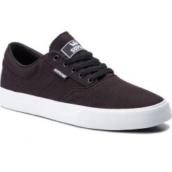 Sneakersy SUPRA - Cobalt 05663-002-M Black/White. Czarne buty sportowe casual Supra, bez wzorów, z materiału, bez zapięcia, adidas advantage. W wyprzedaży za 189.00 zł.
