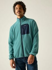 Regatta Kurtka polarowa "Frankie" w kolorze turkusowym rozmiar: S. Niebieskie kurtki Regatta, s, bez wzorów, z polaru, bez kaptura. Za 101.70 zł.