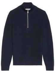 Marc O´Polo Sweter w kolorze granatowym rozmiar: XL. Niebieskie swetry nierozpinane xl, bez wzorów, z bawełny, bez kołnierzyka, bez ramiączek. Za 219.60 zł.