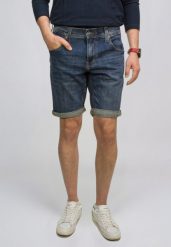 Męskie szorty Mustang Style Chicago Shorts Z Denim Blue 1016977 5000 883. Niebieskie szorty Mustang, m, bez wzorów, z denimu. Za 149.99 zł.