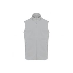 Ekologiczny polar bez rękawów Kariban. Szare bluzy z polaru KARIBAN, m, bez wzorów, z polaru, bez kaptura. Za 152.50 zł.