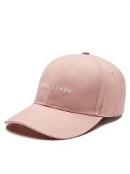 Pepe Jeans Czapka z daszkiem PM040535 Różowy. Czerwone czapki z daszkiem Pepe Jeans, bez wzorów, z bawełny. Za 79.99 zł.