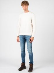 Guess Jeansy "Super Skinny Chris" | M2RA27D46AE | Mężczyzna | Niebieski. Niebieskie jeansy Guess, m. W wyprzedaży za 269.00 zł.