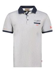 Canadian Peak Koszulka polo "Kingdomeak" w kolorze szarym rozmiar: XL. Szare koszulki polo Canadian Peak, xl, bez wzorów, z bawełny, bez kołnierzyka, bez ramiączek. Za 86.99 zł.