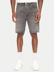 Levi's® Szorty jeansowe 501® 36512-0254 Czarny Regular Fit. Czarne szorty m, bez wzorów, z bawełny. Za 259.99 zł.