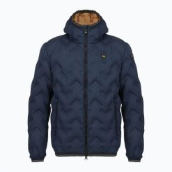 Kurtka męska Blauer USA Piery. Niebieskie kurtki Blauer, l, bez wzorów, z materiału, bez kaptura. Za 1,299.00 zł.