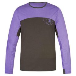 Koszulka z długim rękawem Rafiki Pitone. Czarne bluzki z długim rękawem RAFIKI, bez wzorów, bez kołnierzyka, bez ramiączek. Za 259.30 zł.