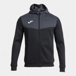 Bluza dresowa z kapturem Joma Campus Street. Czarne kurtki treningowe Joma, m, bez wzorów, z dresówki, z kapturem, na fitness i siłownię. Za 246.70 zł.