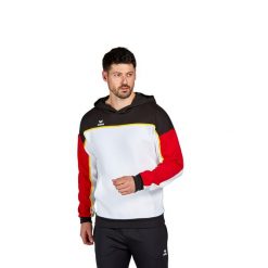 Sweat z kapturem Erima Change. Białe swetry nierozpinane Erima, m, bez wzorów, z polaru, bez kołnierzyka, bez ramiączek. W wyprzedaży za 283.00 zł.