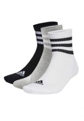 Skarpetki Adidas Sport 3S C Spw Mid 3P Dorosłych. Białe skarpetki sportowe Adidas, bez wzorów, z materiału. Za 129.99 zł.