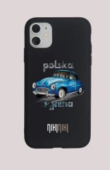 Syrena — etui (Producent telefonu: SAMSUNG; Model telefonu: A35 5G; Kolor etui: czarny; Rodzaj nadruku: Syrena). Czarne espadryle nikiniki, bez wzorów, z okrągłym noskiem, bez obcasa, bez zapięcia. Za 59.00 zł.