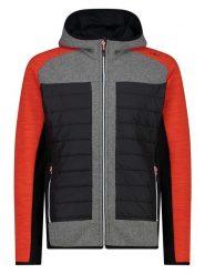 CMP Kurtka hybrydowa w kolorze szaro-czerwonym rozmiar: 58. Czerwone kurtki outdoor i hardshell CMP, m, bez wzorów, z syntetyku, bez kaptura. Za 208.53 zł.