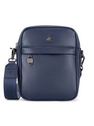 Beverly Hills Polo Club Saszetka BHPC-L-018-07 Granatowy. Niebieskie saszetki i nerki Beverly Hills Polo Club, bez wzorów, z tworzywa sztucznego. Za 149.99 zł.