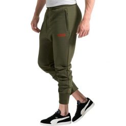 Puma Spodnie męskie Record Sweat zielone r. XL (573210 14). Spodnie treningowe długie marki Puma. Za 197.95 zł.