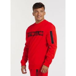 Bluza męska Pitbull Beyer. Czarne bluzy PITBULL, m, bez wzorów, bez kaptura. Za 239.00 zł.