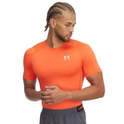 Koszulka Under Armour HeatGear® Armour. Białe bielizna termoaktywna Under Armour, m, bez wzorów, bez ramiączek. Za 89.00 zł.