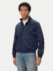 Calvin Klein Jeans Kurtka bomber Harrington LV04RC516G Granatowy Regular Fit. Niebieskie kurtki Calvin Klein Jeans, m, bez wzorów, z jeansu, bez kaptura. Za 489.99 zł.
